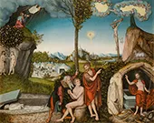 Law and Grace By Lucas Cranach the Elder
