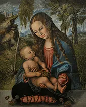 Madonna under the Fir Tree By Lucas Cranach the Elder