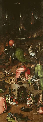 The Last Judgment (Right Panel) By Lucas Cranach the Elder