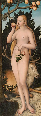 Eve By Lucas Cranach the Younger
