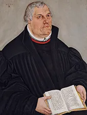 Portrait of Martin Luther, 1559 By Lucas Cranach the Younger