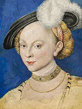 Princess Katharina von Braunschweig-Grubenhagen By Lucas Cranach the Younger