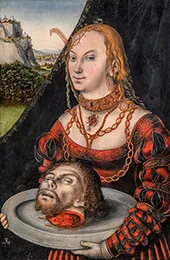 Salome c1540 By Lucas Cranach the Younger