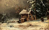 At the Fishing Water 1892 By Morten Muller