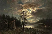 Bonfire in the Moonlight By Morten Muller