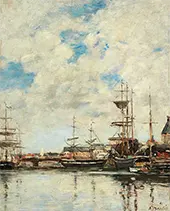 Dunkerque By Eugene Boudin