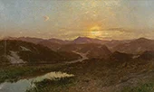 Mountain Landscape By Morten Muller