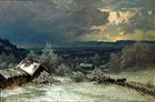 Winter Landscape 1869 By Morten Muller