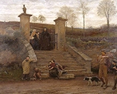 Frederick Walker The Old Gate 1869 By Edward Arthur Walton