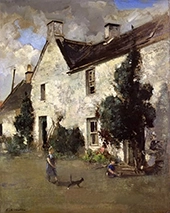 The White House New Abbey By Edward Arthur Walton