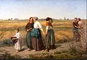 The Reapers 1860 By Jules Breton