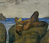 Blowing Faun 1914 By Franz von Stuck