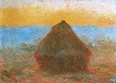 Haystacks The Millstone 1891 By Claude Monet