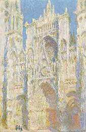 Rouen Cathedral Full Sunlight 1894 By Claude Monet