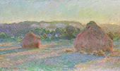 Stacks of Wheat End of Summer 1985 By Claude Monet