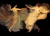 Dancers 1896 By Franz von Stuck