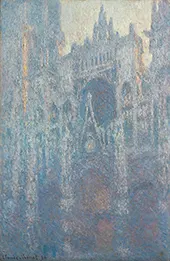 The Portal of Cathedral in Morning Light By Claude Monet