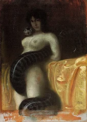 Sensuality 1891 By Franz von Stuck