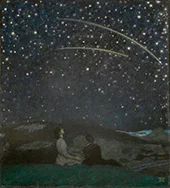 Shooting Stars By Franz von Stuck
