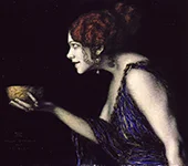 Tilla Durieux as Circe 1913 By Franz von Stuck