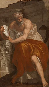Allegory of Navigation with an Astrolabe By Paolo Veronese