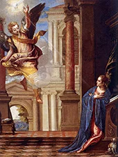 Annunciation By Paolo Veronese