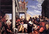 Feast in the House of Simon By Paolo Veronese