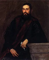 Gentleman in Black By Paolo Veronese