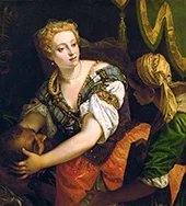 Judith with the Head of Holofernes By Paolo Veronese