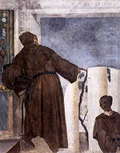 Monk with a Black Boy By Paolo Veronese
