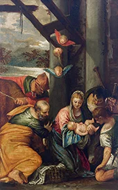 The Adoration of the Shepherds By Paolo Veronese