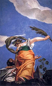The Triumph of Virtue Over Vice By Paolo Veronese