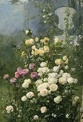 A Garden with Roses By Ernest Quost