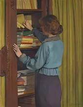 The Library 1915 By Felix Vallotton