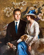 Mary and Sergius 1920 By Edmund Tarbell