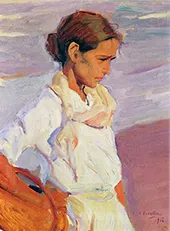 Fisherwoman from Valencia By Joaquin Sorolla