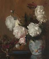 Peonies c1925 By Edmund Tarbell