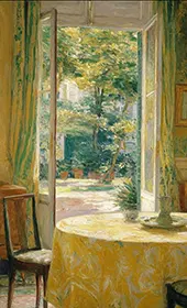 Dining Room on the Garden By Pierre Bonnard