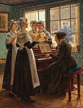 Die Musikstunde By Walter Firle