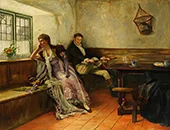 The Interrupted Honeymoon 1890 By Walter Firle