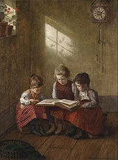 Exciting Reading 1929 By Walter Firle