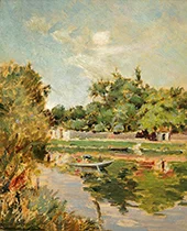 A Row on the Lake By Luther Emerson van Gorder