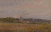 Country Sunset By Luther Emerson van Gorder