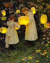 Japanese Lanterns 1895 By Luther Emerson van Gorder