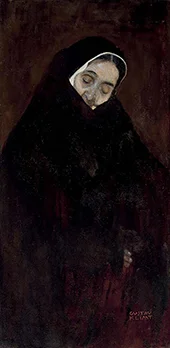 Old Woman 1909 By Gustav Klimt