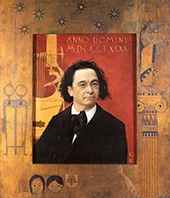 Portrait of Joseph Pembauer 1890 By Gustav Klimt
