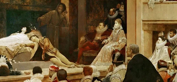 The Death of Romeo and Juliet By Gustav Klimt