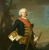 Peter Warren c1751 By Thomas Hudson