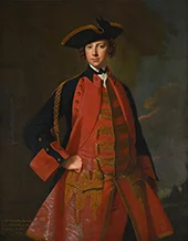 Portrait of Captain John Davies  1719 By Thomas Hudson