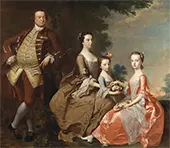 The Thistlethwayte Family 1758 By Thomas Hudson